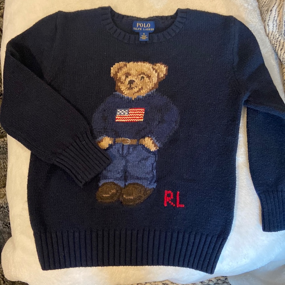 Ralph Lauren bear sweater